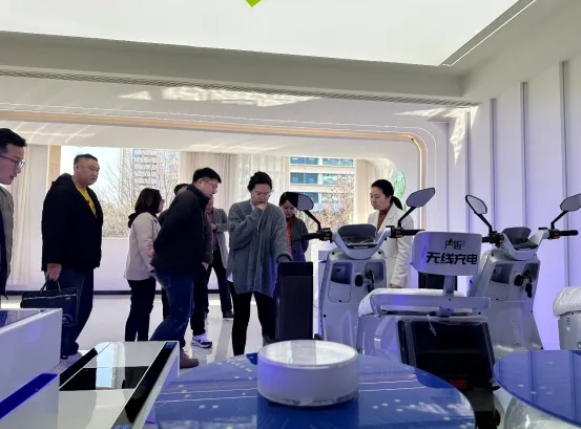 張菁率隊赴河南考察電動自行車無線充電業(yè)務探索未來出行新趨勢
